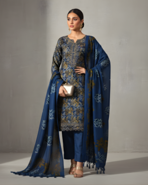 Marina Kundan with Wool Shawl