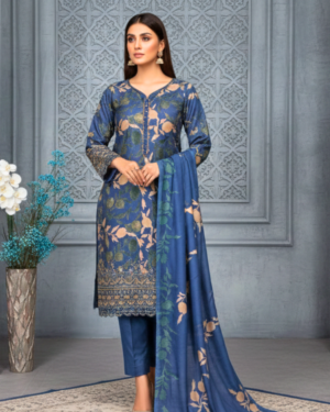 Marina Kundan with Wool Shawl