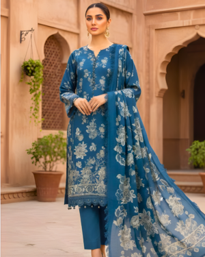 Marina Kundan with Wool Shawl