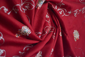 Khaddar Embroidered Shirt